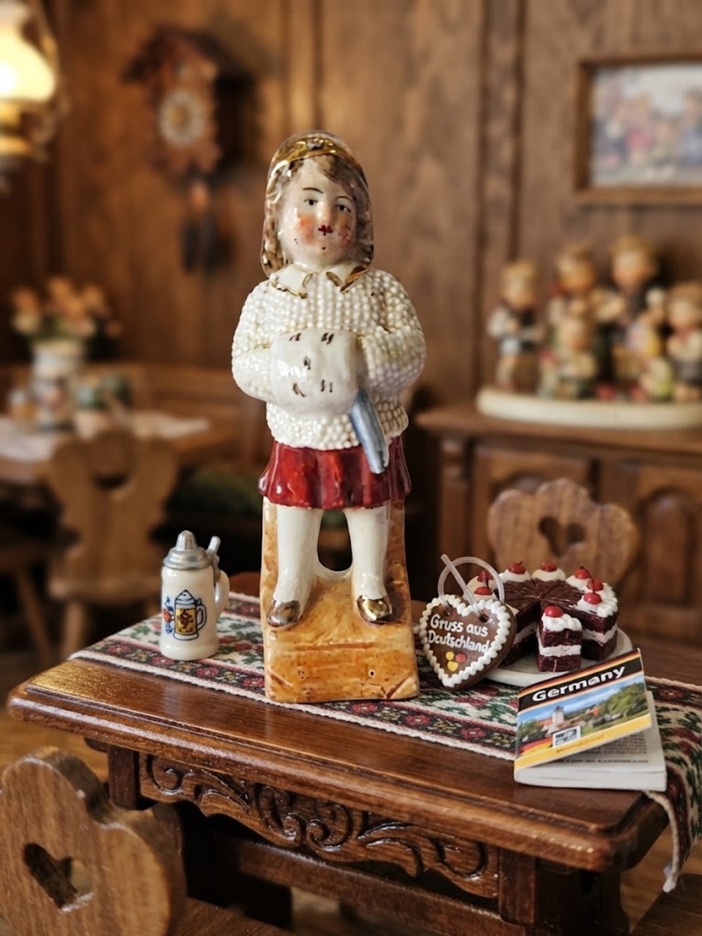 Antique German porcelain figurine